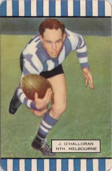 1954 Coles Victorian Footballers Series 2 #NNO Jack O'Halloran Front